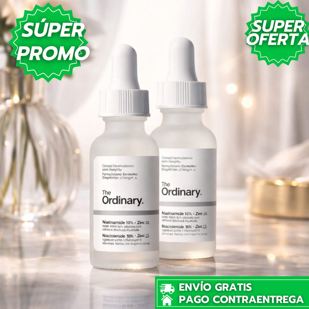 Oferta Especial 2x1: THE ORDINARY TM: Sérum Facial Regulador que Equilibra el Exceso de Grasa y Mejora Visiblemente la Textura de la Piel