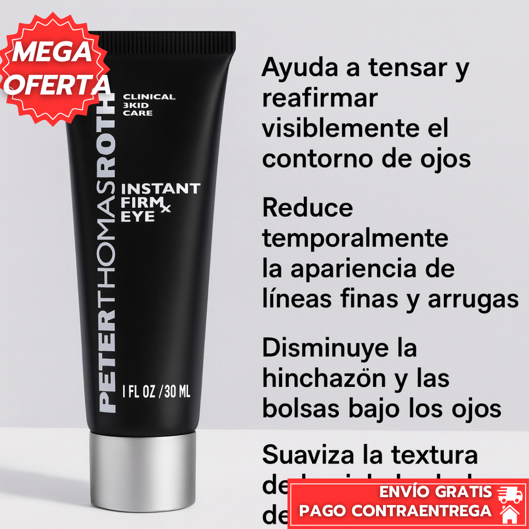 Peter Thomas Roth: Crema Rejuvenecedora para Ojos que Tensa, Suaviza y Reduce Hinchazón al Instante.