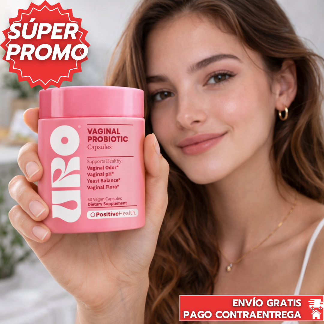 Uro Probiotic: Probiótico femenino que equilibra el pH y protege la flora íntima.