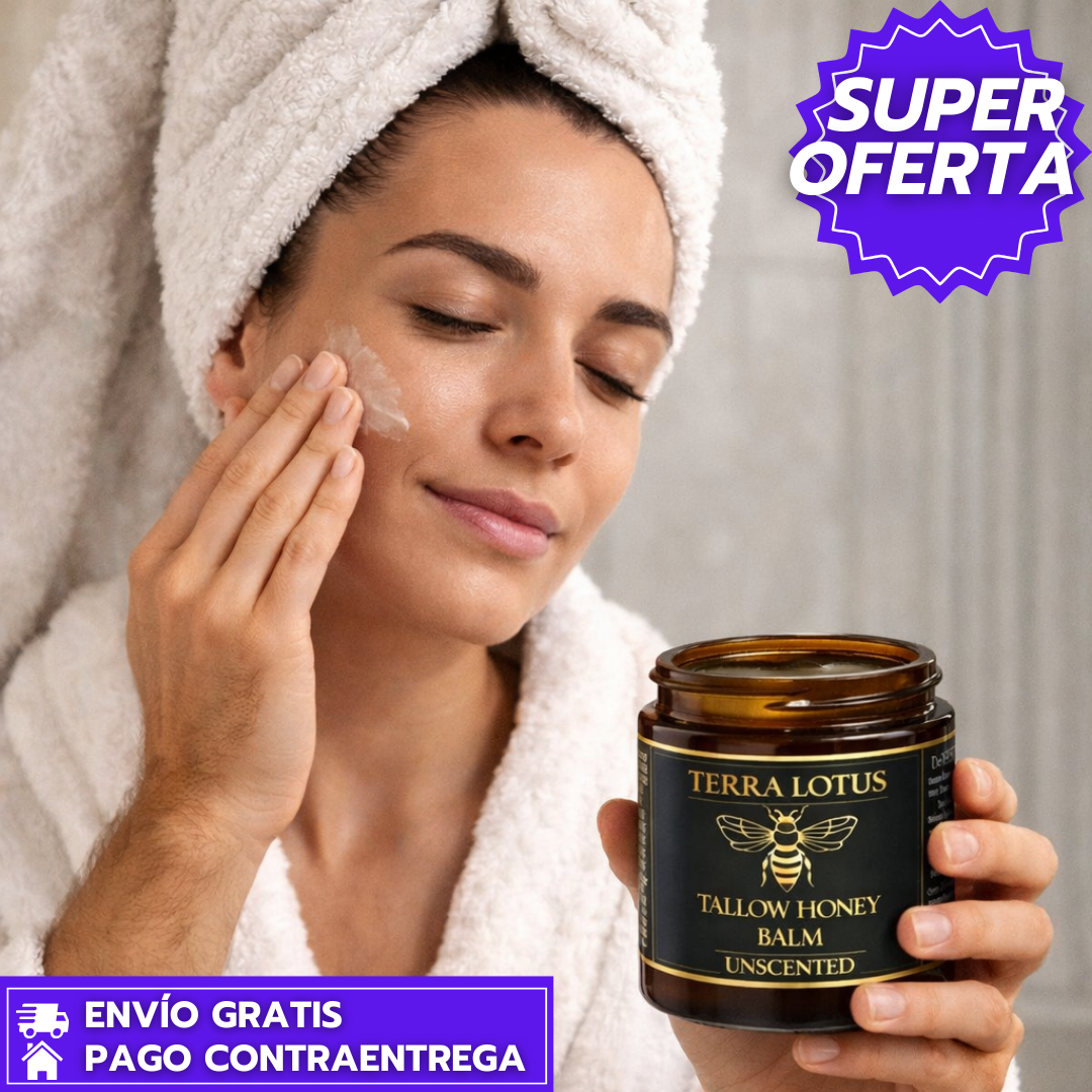 MielSkin: Bálsamo Orgánico de Sebo de Res y Miel que Hidrata, Regenera y Protege la Piel de Toda la Familia de Forma Natural.