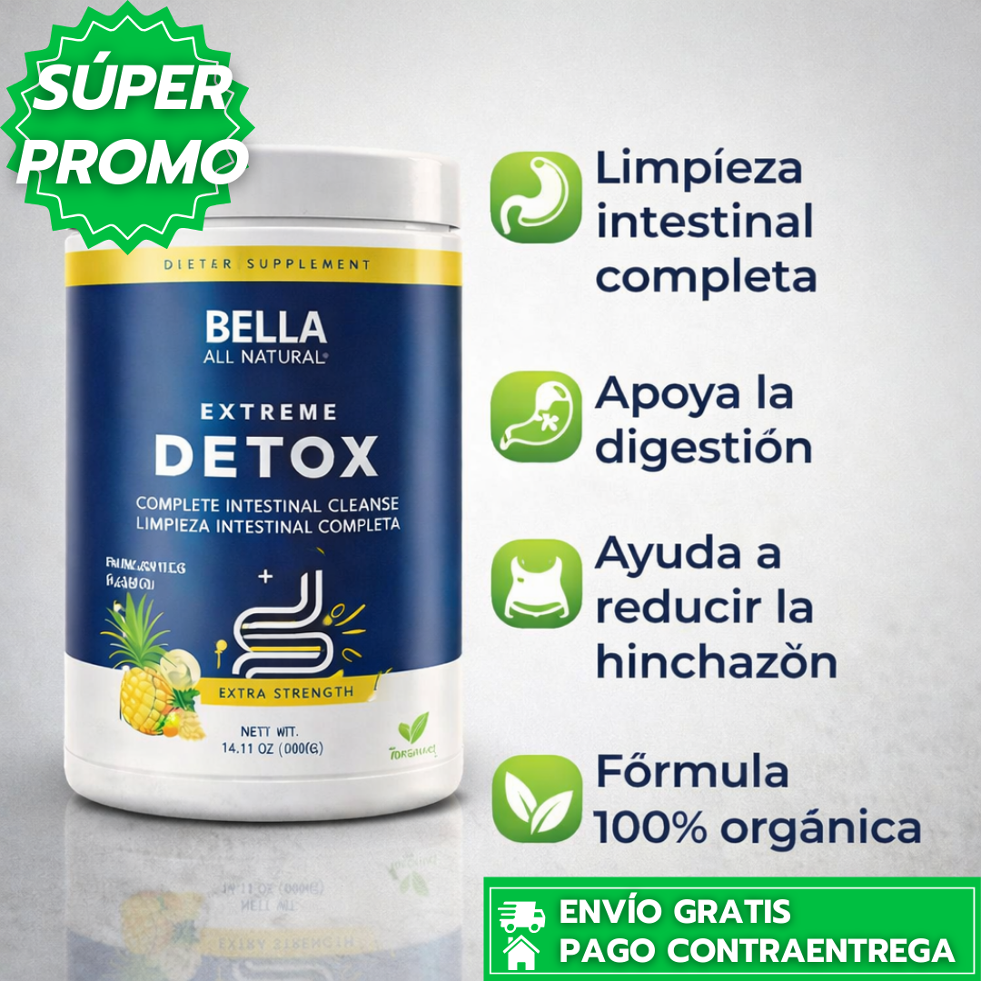 COLON DETOX: Suplemento en Polvo Natural que Desinflama el Colon y Mejora la Salud Digestiva desde la Primera Toma.