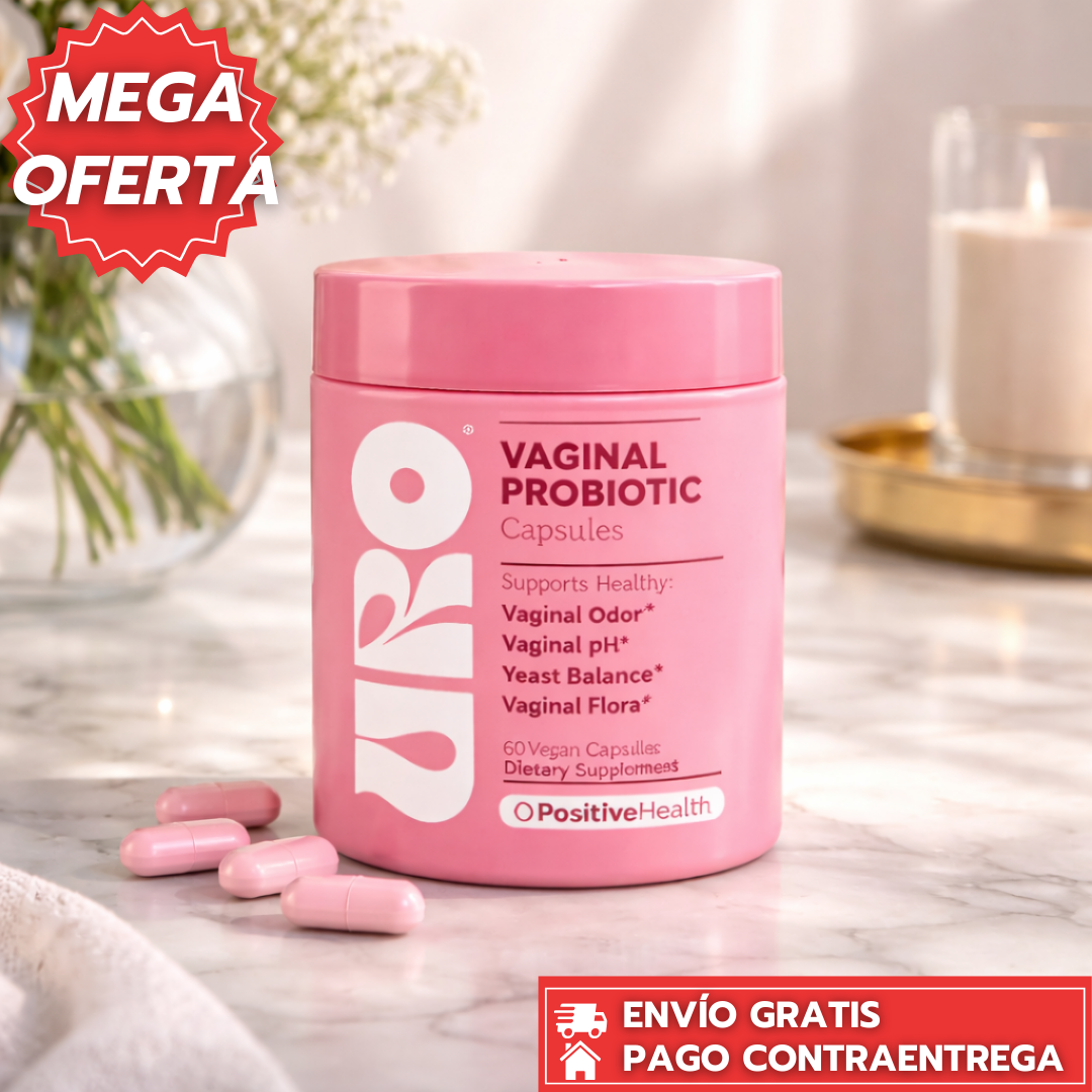 Uro Probiotic: Probiótico femenino que equilibra el pH y protege la flora íntima.