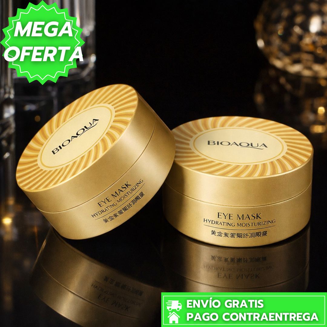 Parches Bioaqua: Parches hidratantes que reducen ojeras y refrescan el contorno de ojos. ✨
