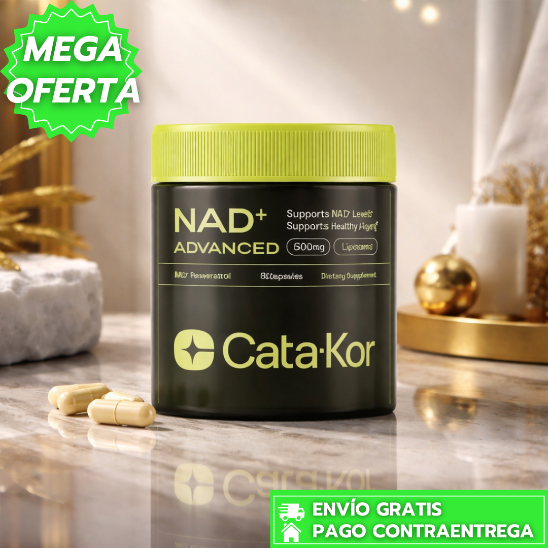 Cata-Kor: Cápsulas que apoyan el envejecimiento saludable de la piel.