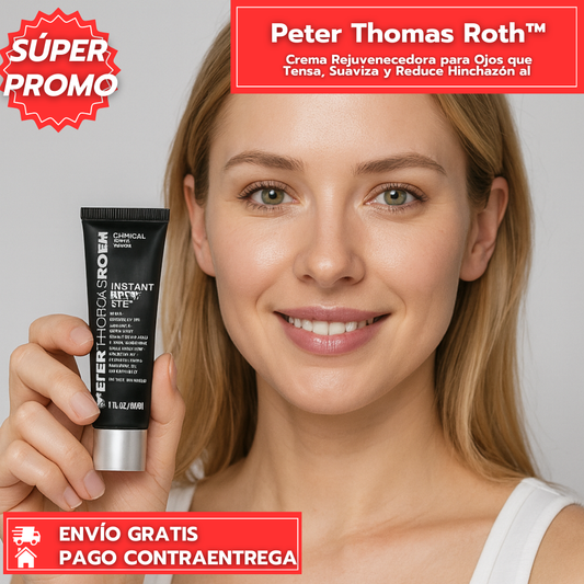 Peter Thomas Roth: Crema Rejuvenecedora para Ojos que Tensa, Suaviza y Reduce Hinchazón al Instante.